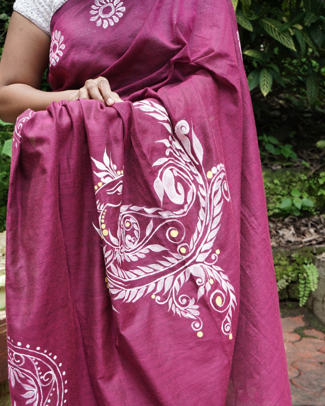 Arnika- Handpainted Saree