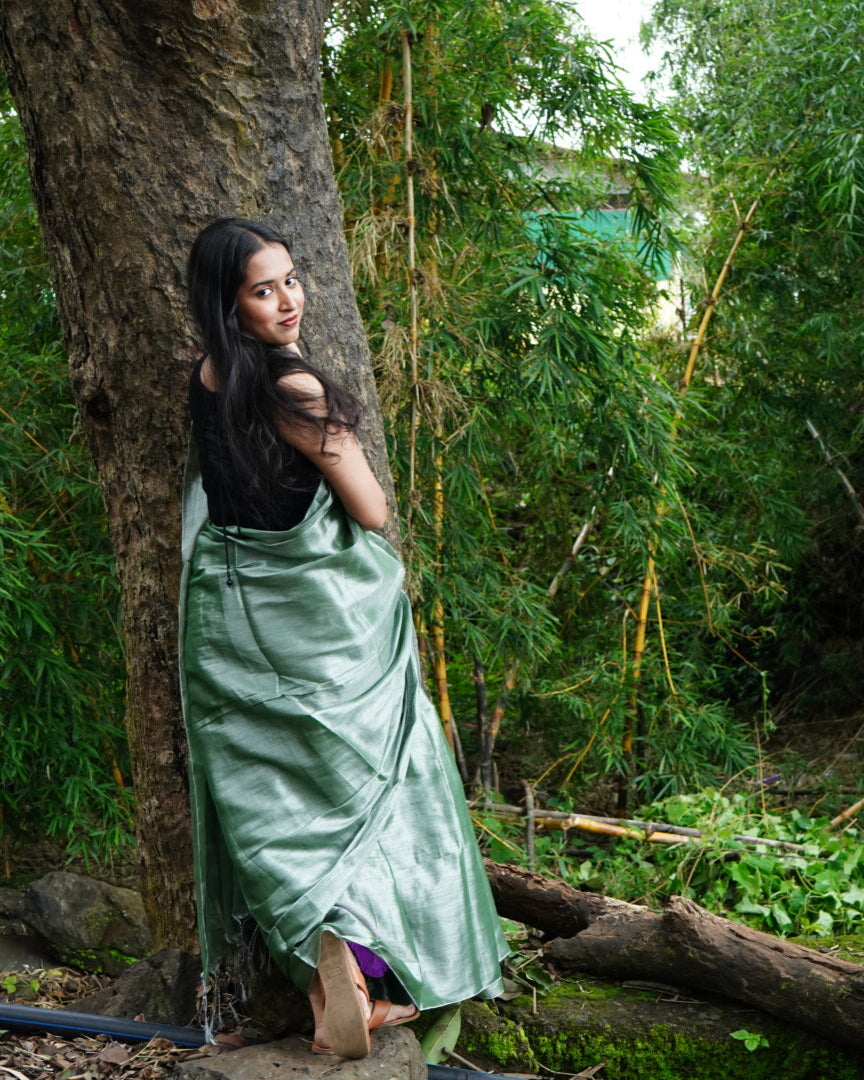 Aurevi- Tissue Silk Saree