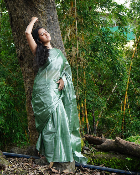 Aurevi- Tissue Silk Saree