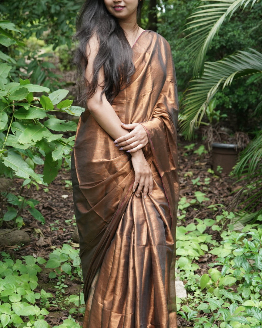 Bronira- Tissue Silk Saree