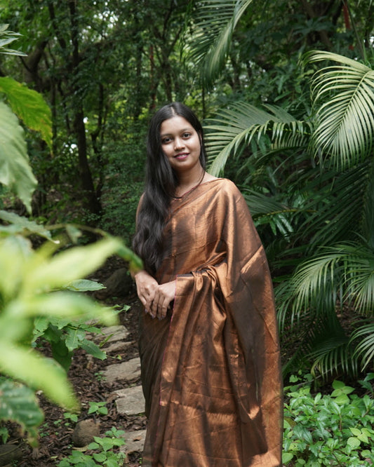 Bronira- Tissue Silk Saree