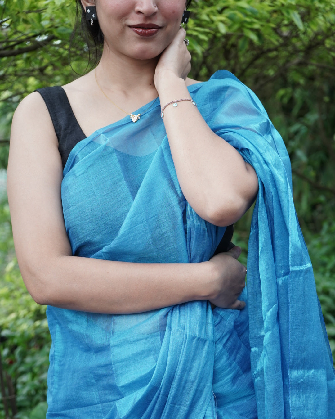 Ceyora- Tissue Silk Saree