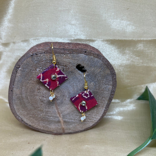 Kalamkari earrings