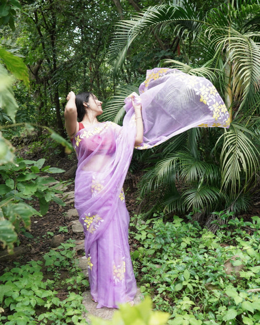 Hemani- Organza Saree