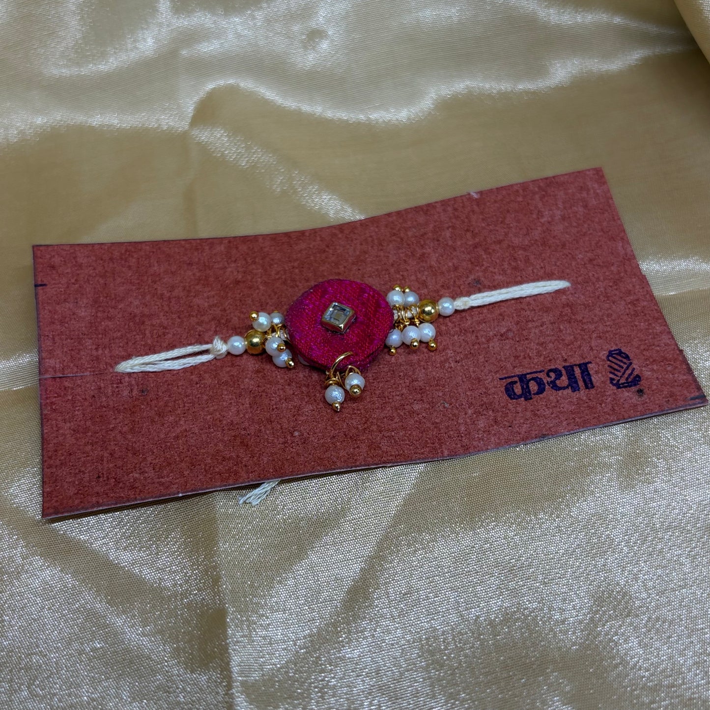 Pink Blossom Rakhi