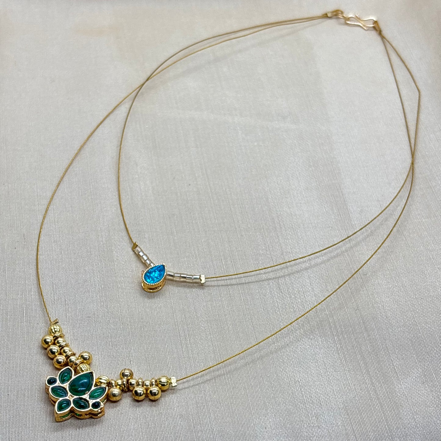 Invisible Necklace- Double layer