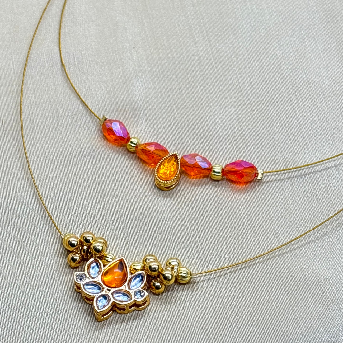 Invisible Necklace- Double layer