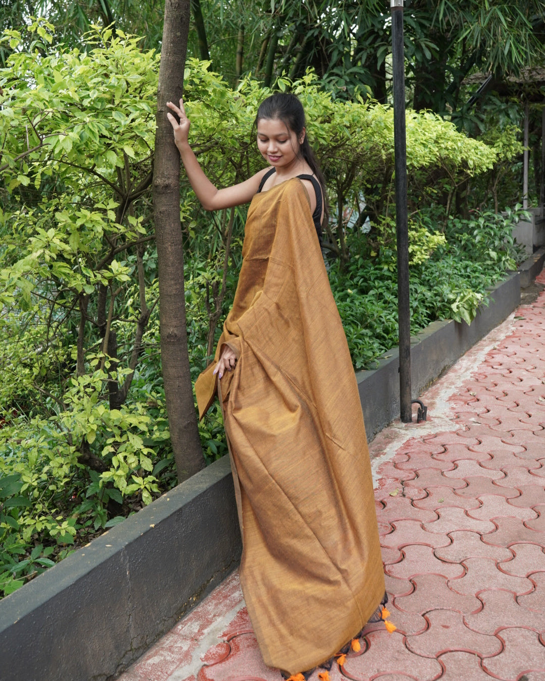 Kanaka- Plain Saree