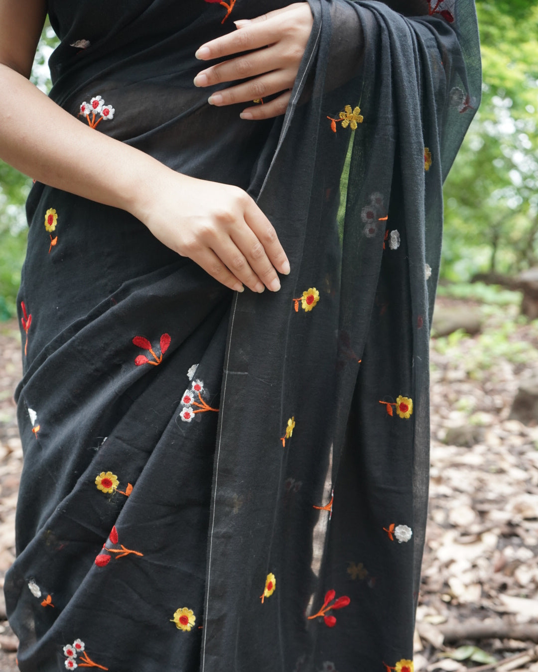 Kanira- Embroidery Saree