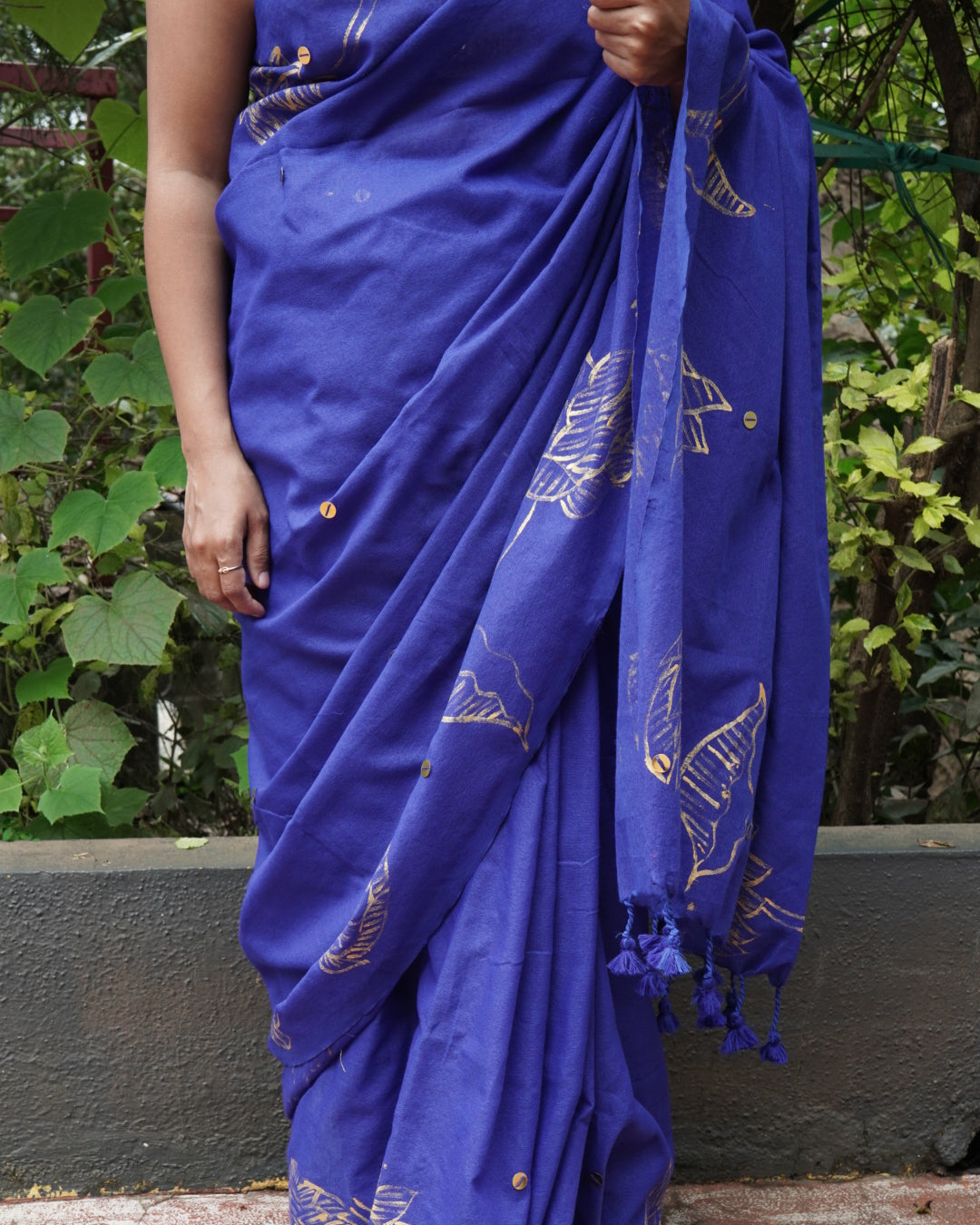 Keyara- Handpainted Saree
