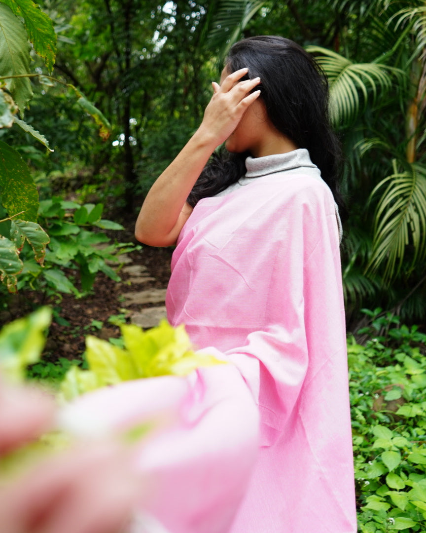 Komala- Plain Saree