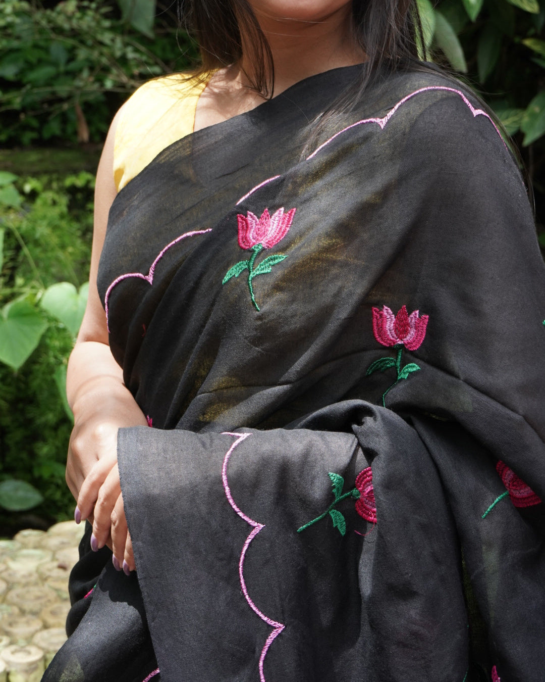 Padmashri- Embroidery Saree