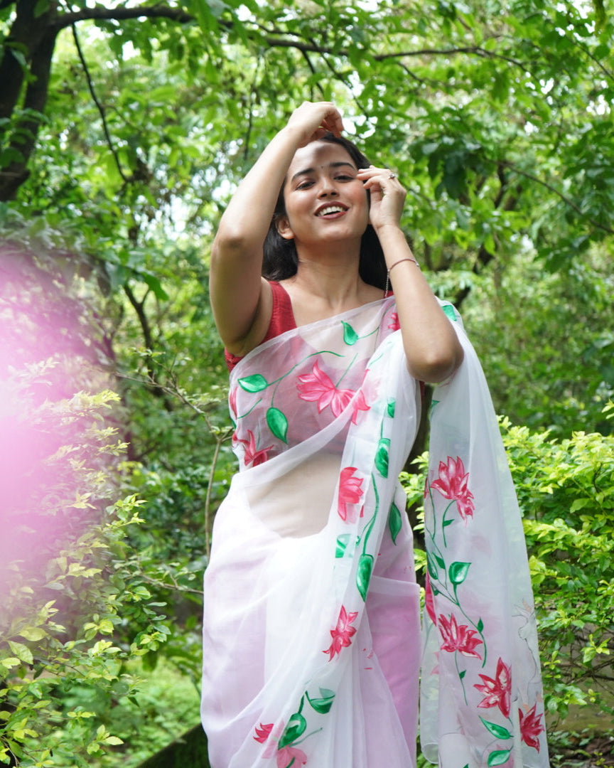 Padmika- Organza Saree