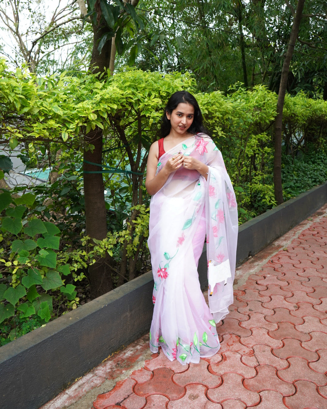 Padmika- Organza Saree