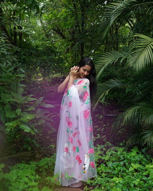 Padmika- Organza Saree