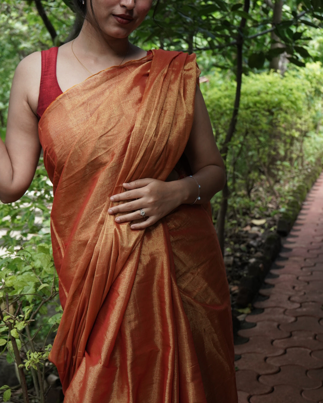 Rustira- Tissue Silk Saree