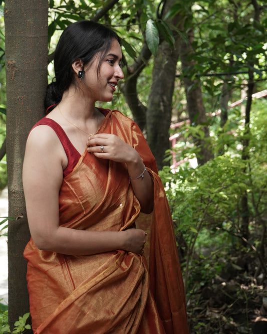 Rustira- Tissue Silk Saree