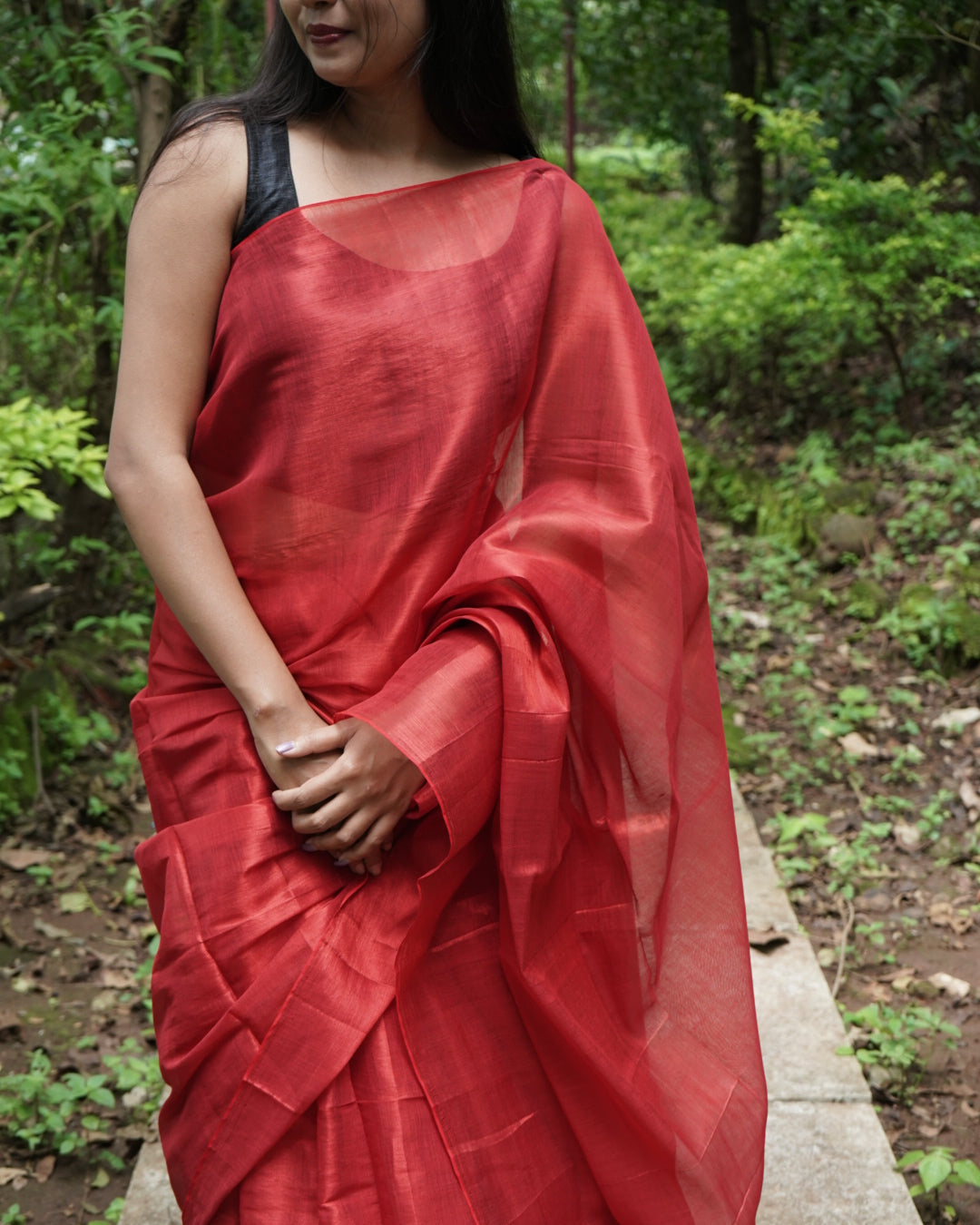 Ruvya- Tissue Silk Saree