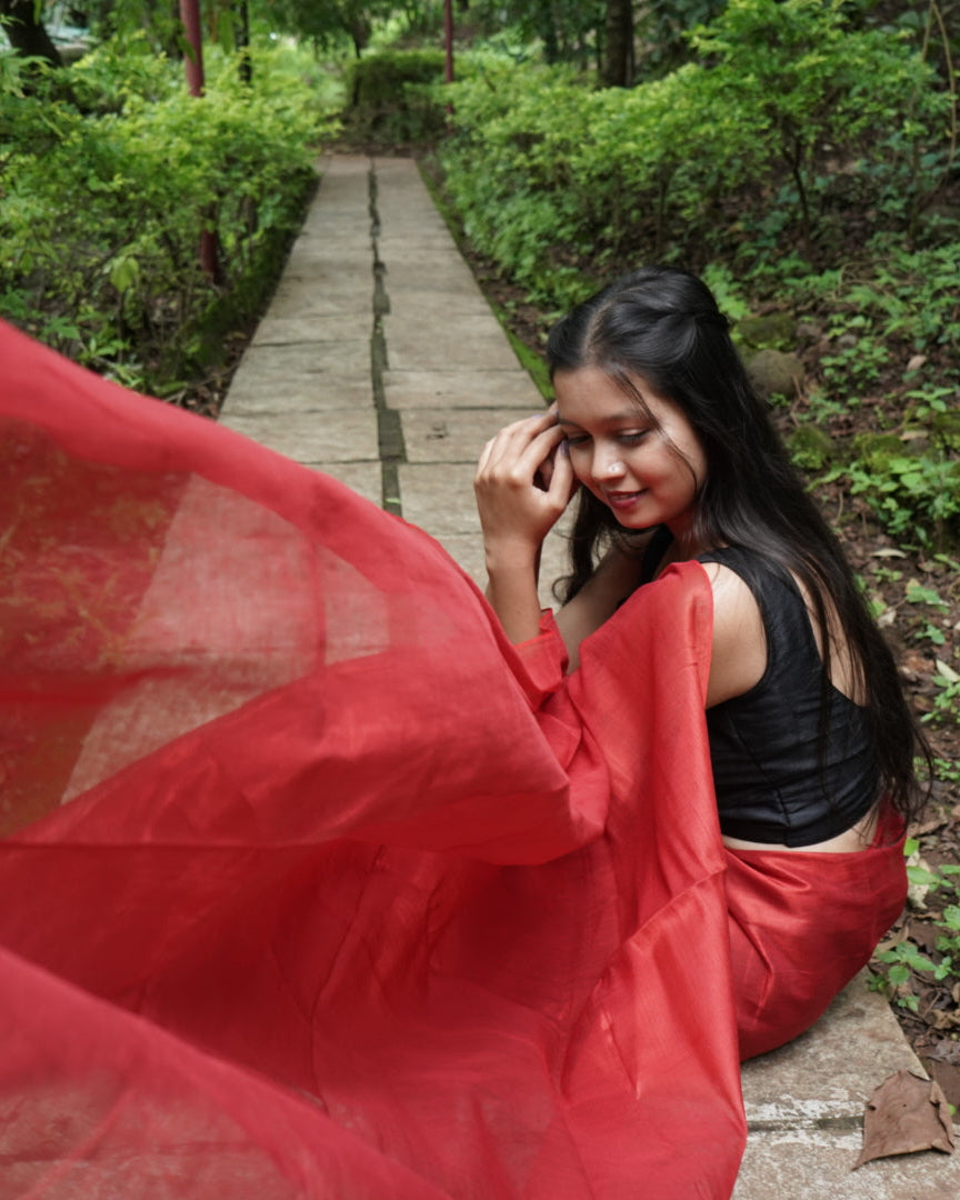 Ruvya- Tissue Silk Saree