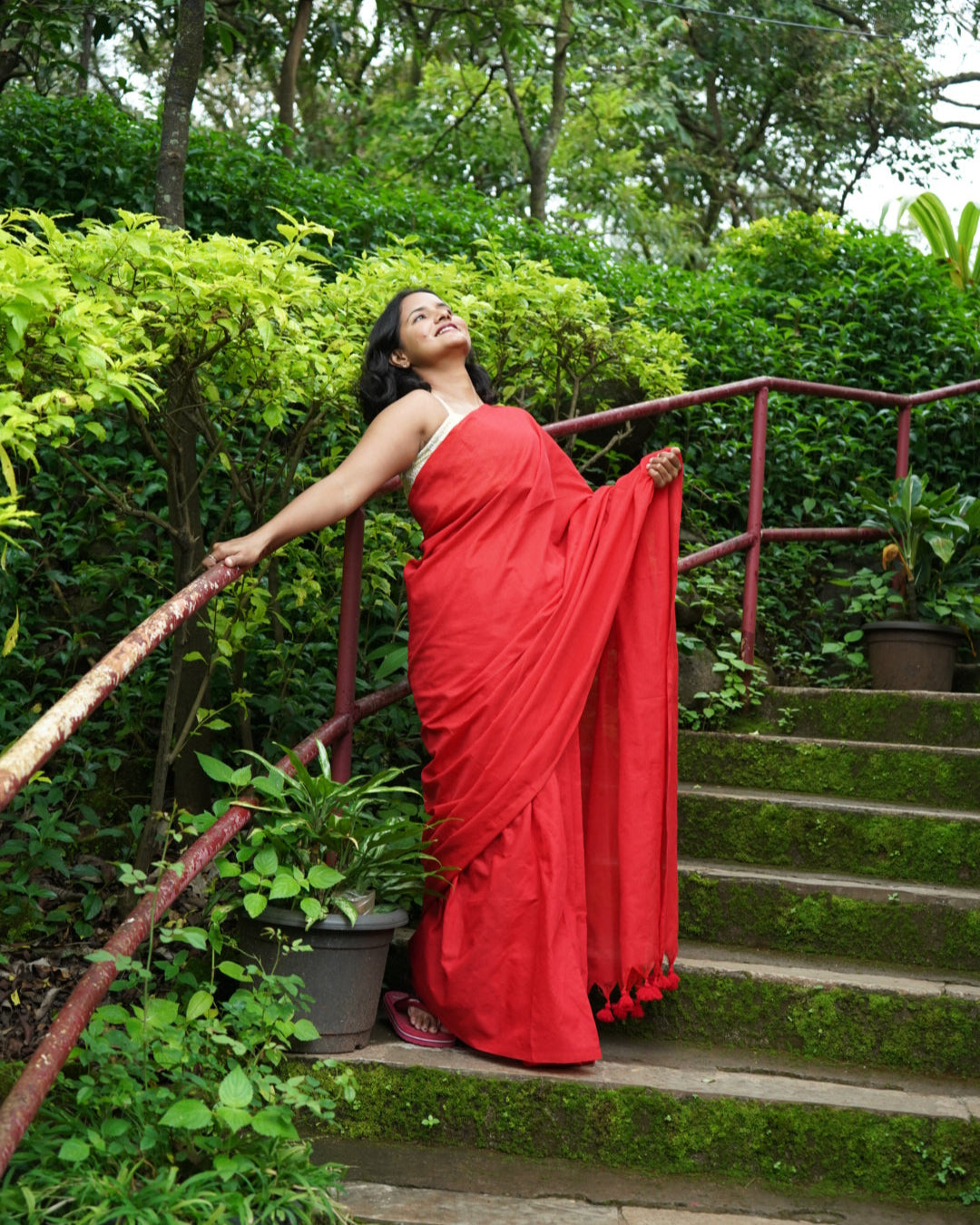 Saubhya- Plain Saree
