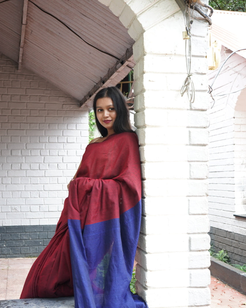 Shubhra- Dual Saree
