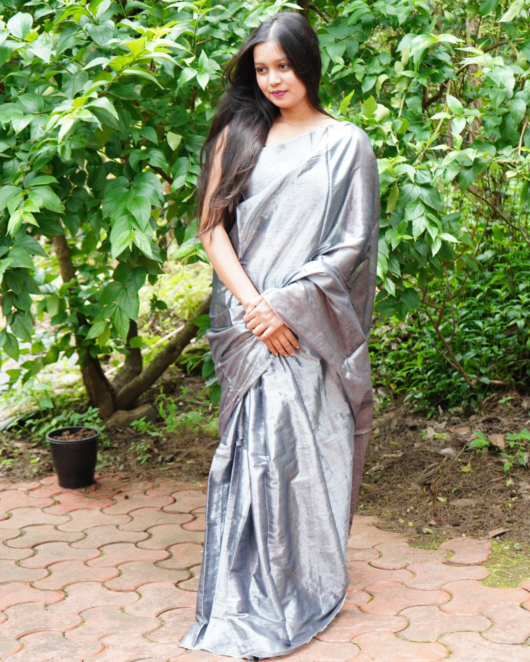 Sylora- Tissue Silk Saree