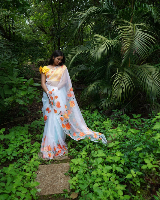 Vasantika- Organza Saree