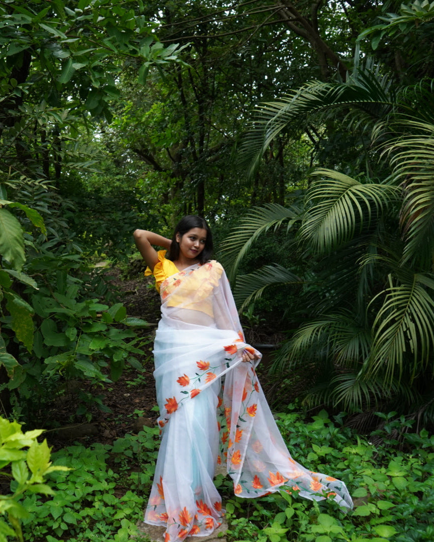 Vasantika- Organza Saree