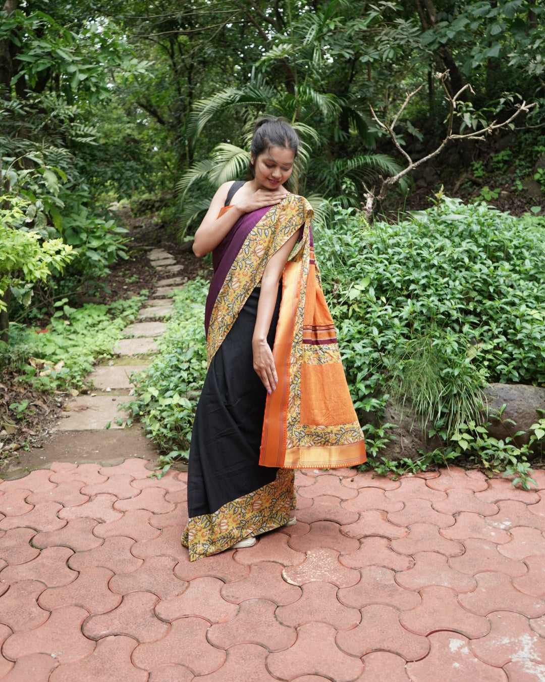 Vistara- Patchwork Saree