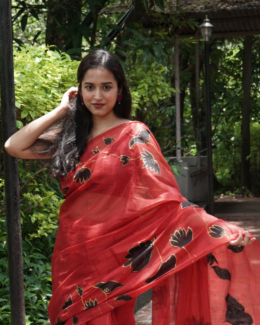 Handpainted Sarees