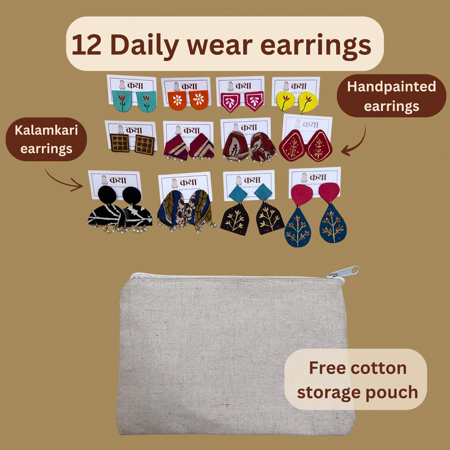 The Ultimate Office Earrings Box (12 Pairs)