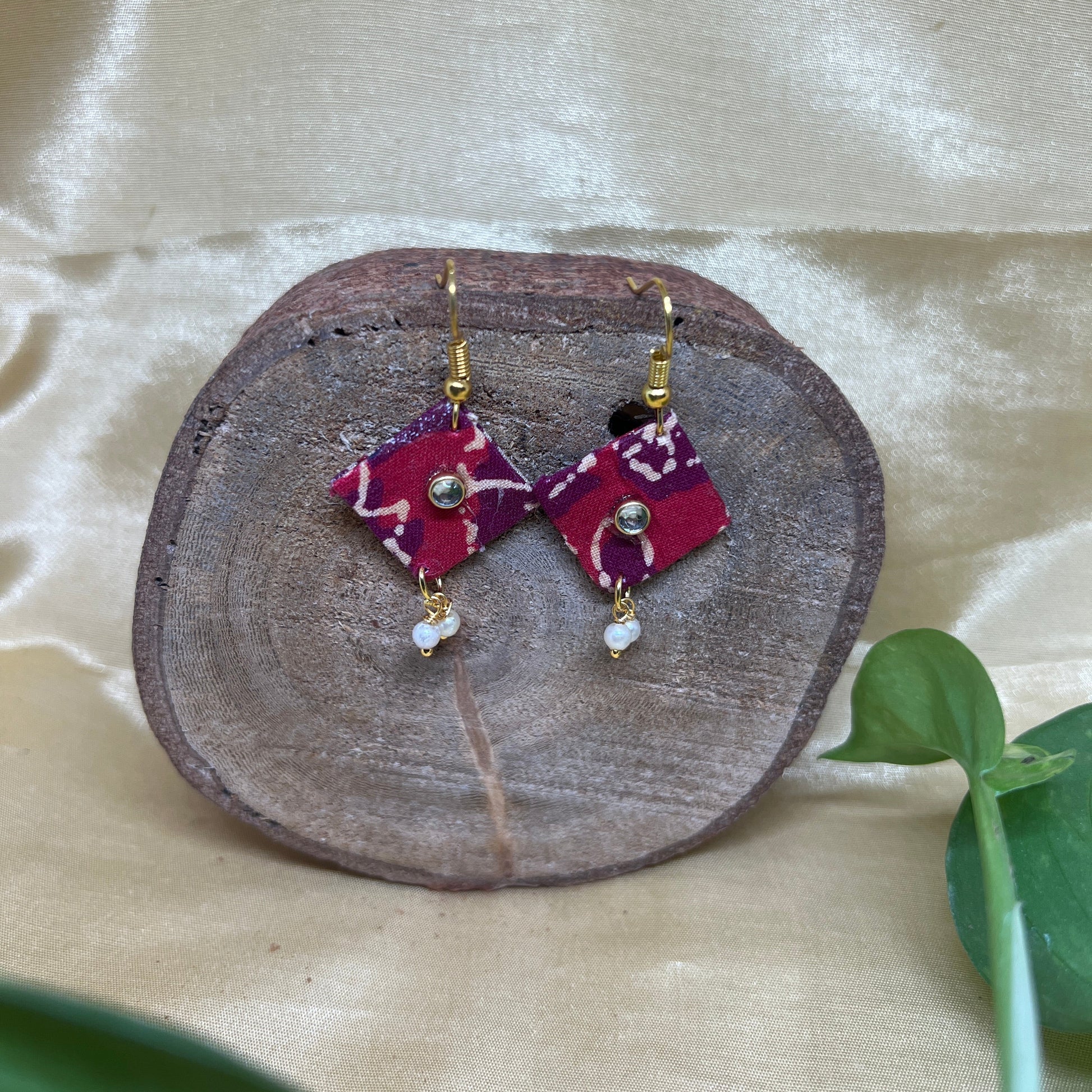 Kalamkari earrings