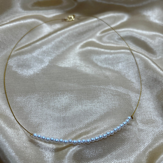 Invisible Pearl Necklace