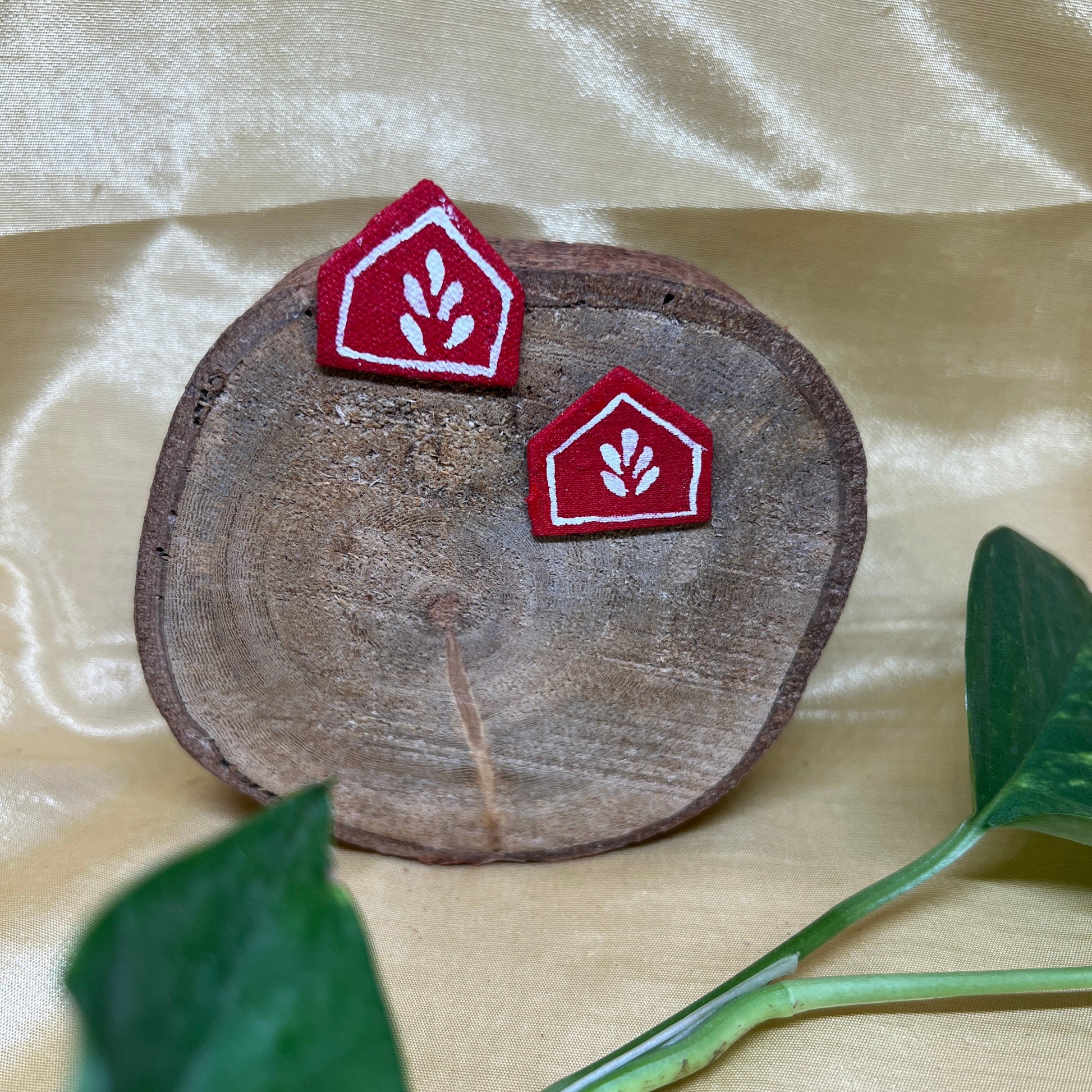 Hand painted earrings