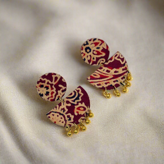 Kalamkari Earrings