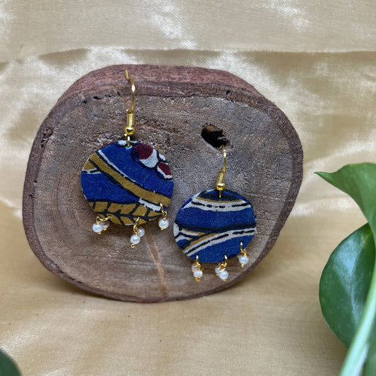 Kalamkari Hanging Earrings