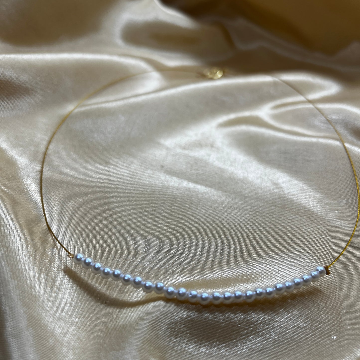 Invisible Pearl Necklace