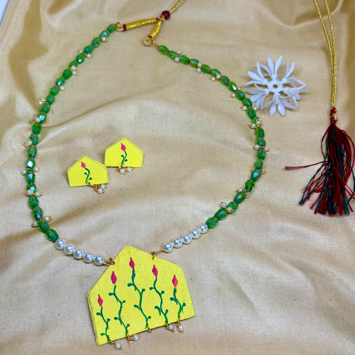 Golden Meadow Hand-Painted Set