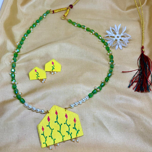 Golden Meadow Hand-Painted Set