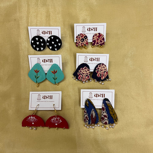 The Workweek Earring Combo (6 pairs)