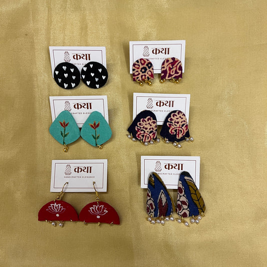 The Workweek Earring Combo (6 pairs)