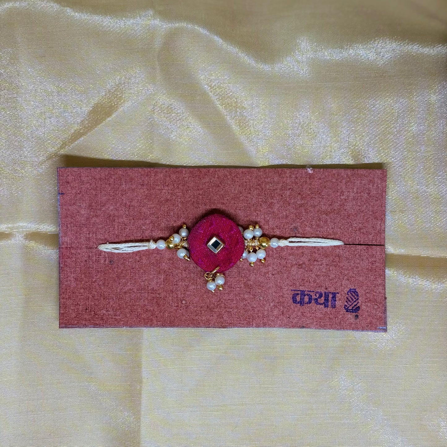 Pink Blossom Rakhi