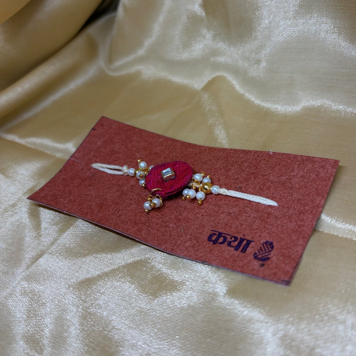 Pink Blossom Rakhi