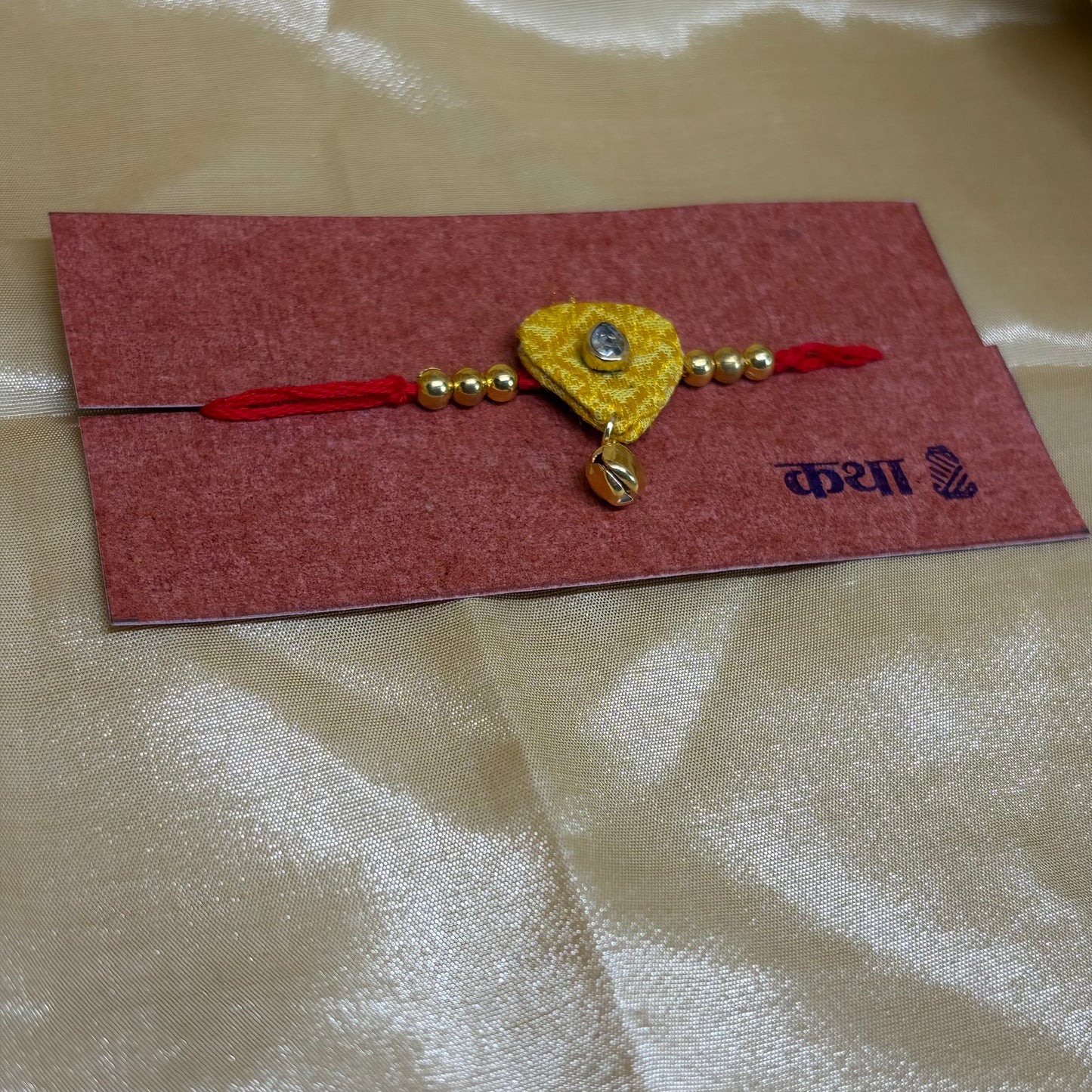 Golden Sunshine Rakhi