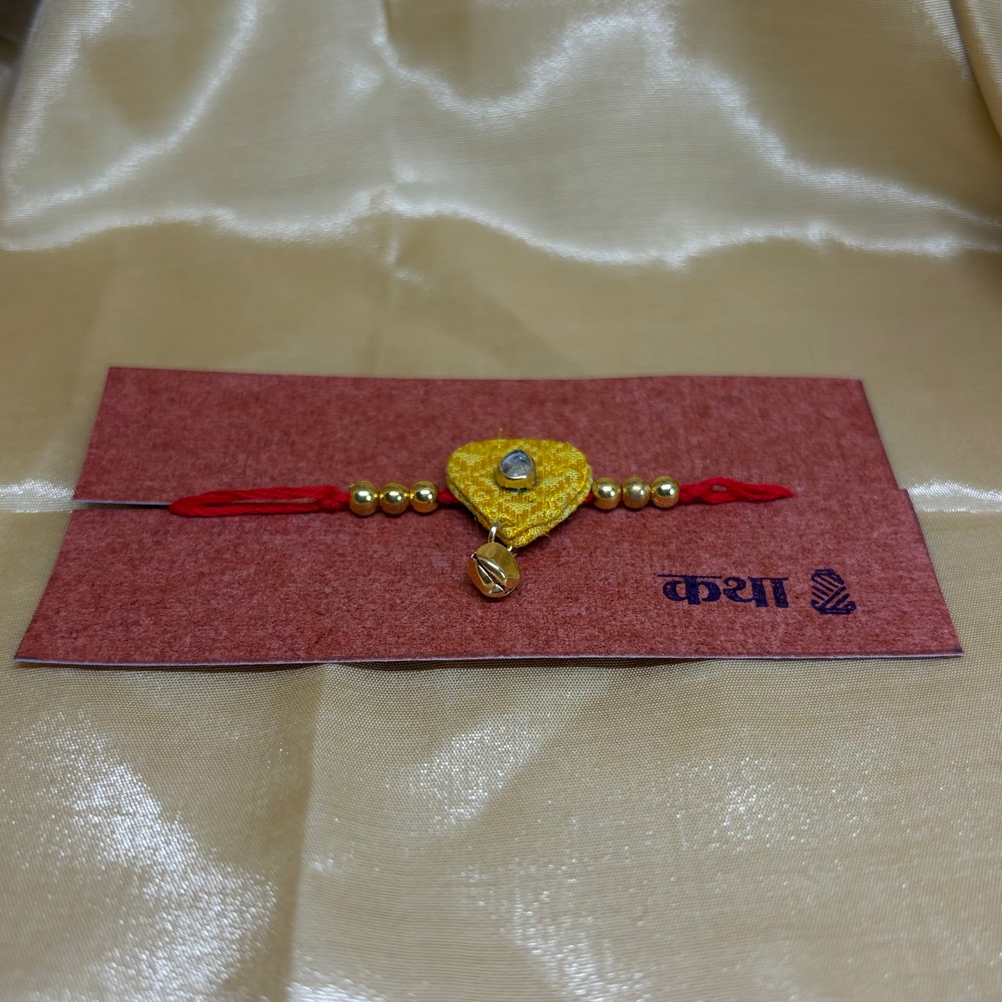 Golden Sunshine Rakhi