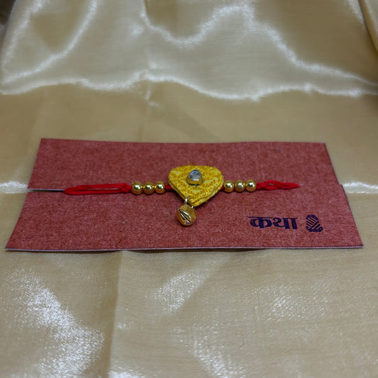 Golden Sunshine Rakhi