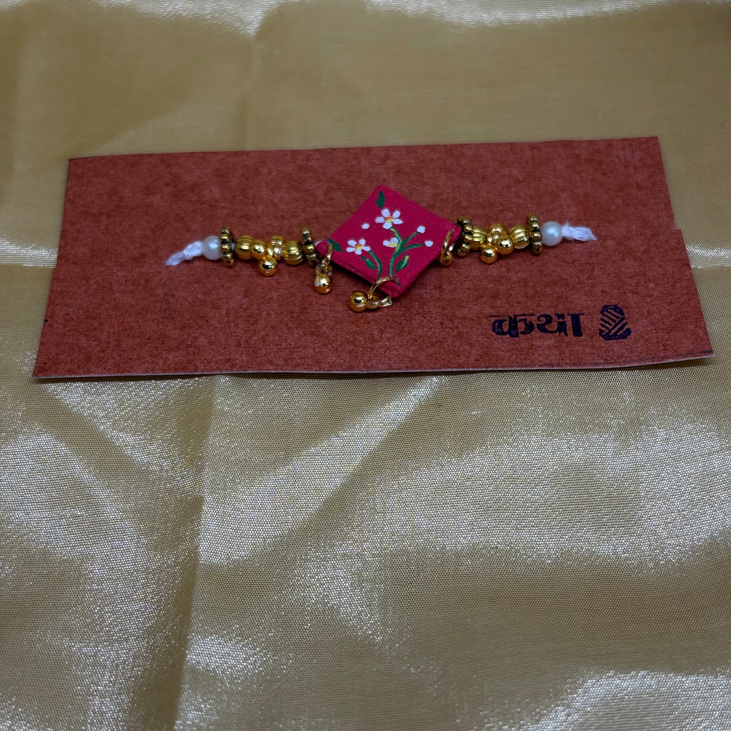 Pink Heritage Rakhi