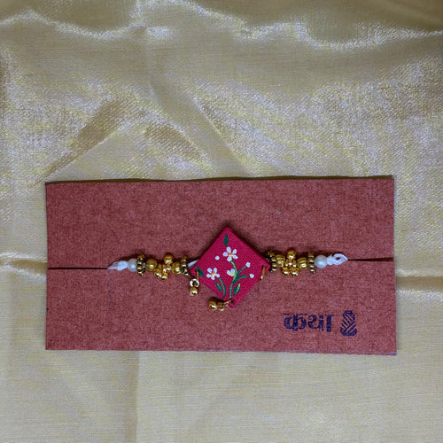 Pink Heritage Rakhi