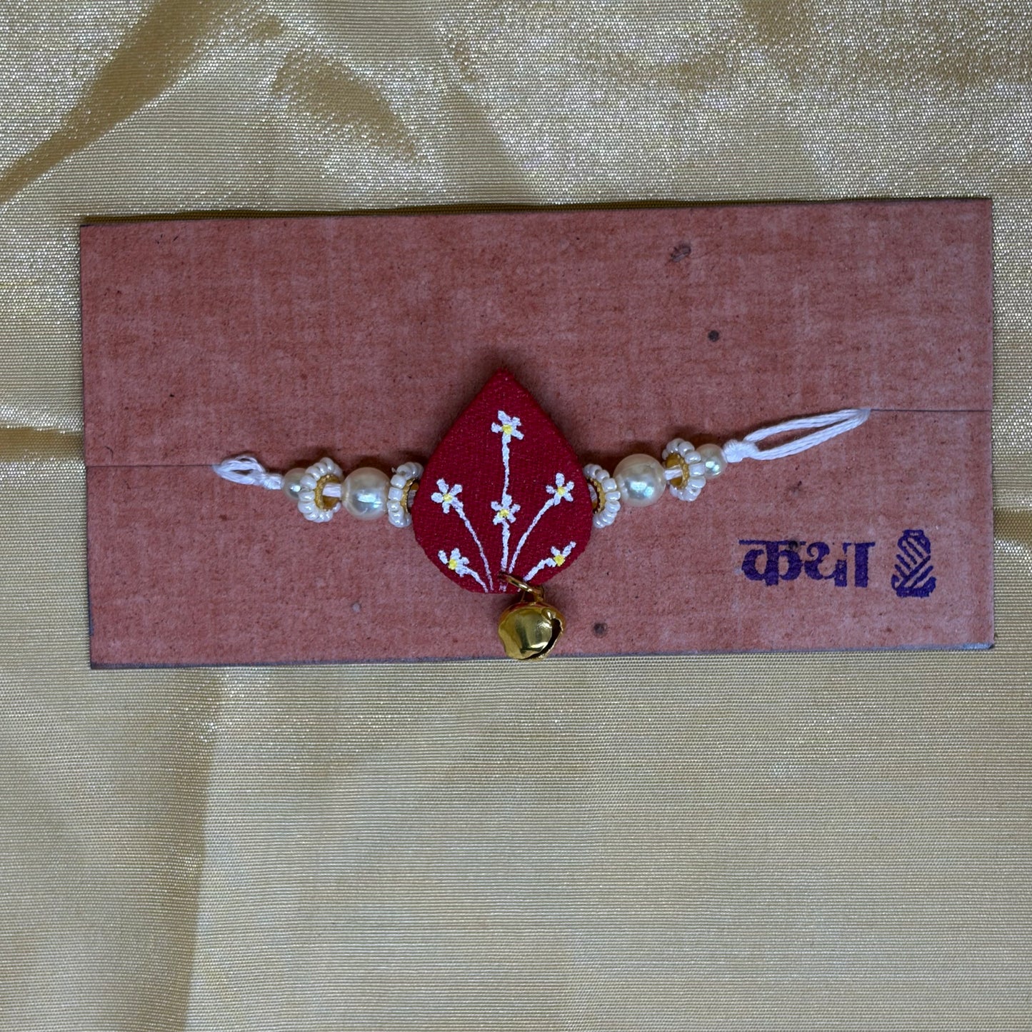 Pink Folk Khan Rakhi