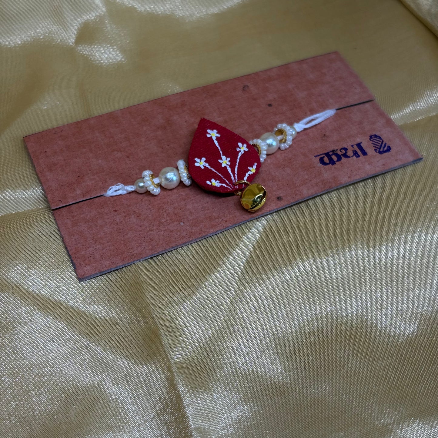 Pink Folk Khan Rakhi